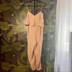 double layer cami jumpsuit
